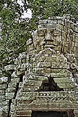 Banteay Kdei temple - west gopura of the fourth enclosure